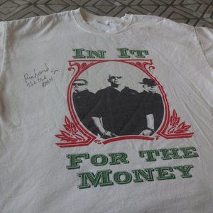 Pawn Stars "IN IT FOR THE MONEY" T-Shirt, Signed by the OLD MAN xl (EUC)
